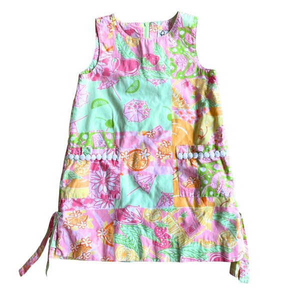 Vintage Lilly Pulitzer Y2K 1990s 2000s 90s Girl's Tank Dress - Size 4 - Picture 1 of 11